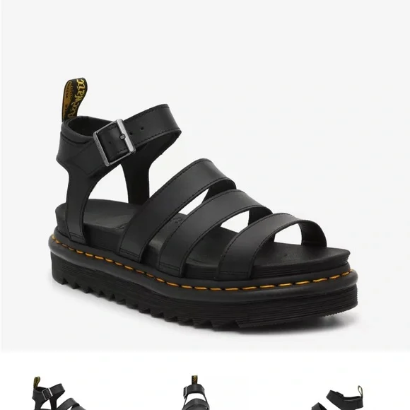 Dr. Martens | Shoes | Dr Martens Black Platform Sandals With  display picture 3